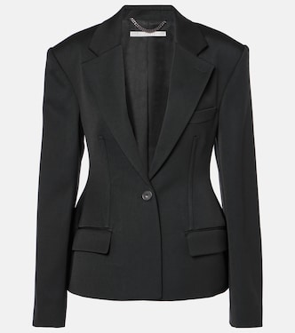 Single-breasted wool blazer | Stella McCartney