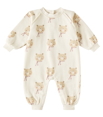 Baby Bears cotton-blend onesie | Rylee + Cru