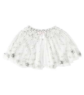 Cupid Star embellished tulle cape | Tutu Du Monde