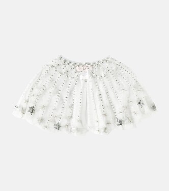Cupid Star embellished tulle cape | Tutu Du Monde