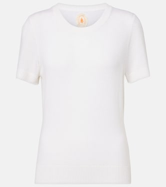 Knitted cashmere T-shirt | Jardin des Orangers