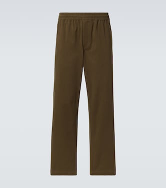 Cotton straight pants | Burberry