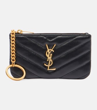 Cassandre matelassé leather pouch | Saint Laurent