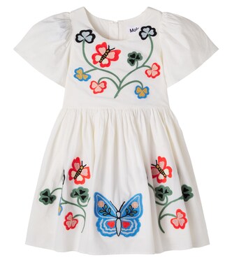 Besticktes Kleid Carlin aus Baumwolle | Molo