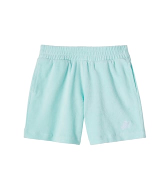 Bestickte Shorts aus Baumwollfrottee | Vilebrequin Kids
