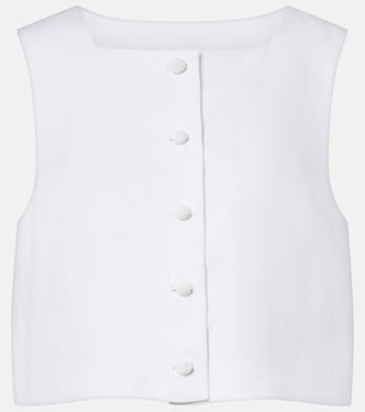 Cropped-Top Rio aus Leinen | Posse