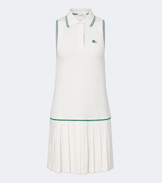 Martina cotton piqué tennis dress | Burberry