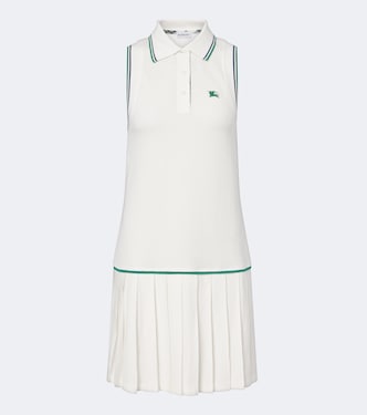 Martina cotton piqué tennis dress | Burberry