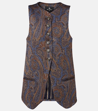 Paisley jacquard vest | Etro