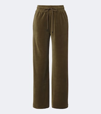 Weite Hose aus Velours | Phoebe Philo