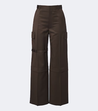 Cargohose aus Wolle und Mohair | Phoebe Philo