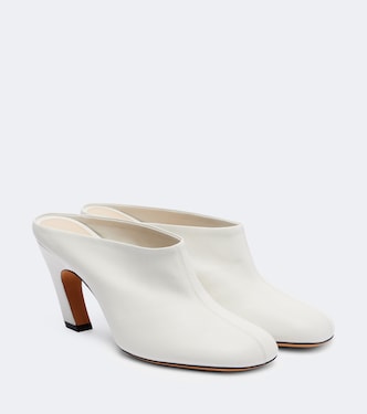 Mica leather mules | Le Monde Béryl