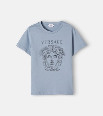 La Medusa棉质针织T恤 | Versace Kids