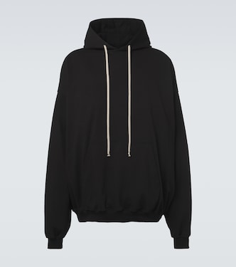 DRKSHDW Hun cotton jersey hoodie | Rick Owens