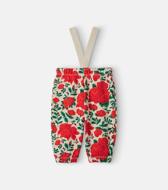 Baby floral cotton sweatpants | Tinycottons