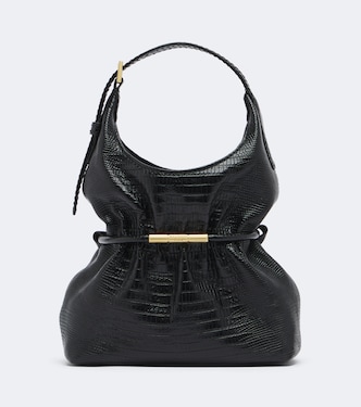 Bolso Sphynx Mini de piel grabada | Balmain