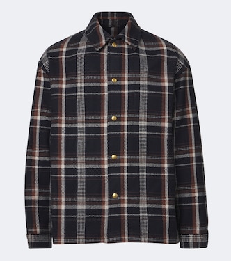 Hemdjacke aus Wolle und Kaschmir | A.Presse