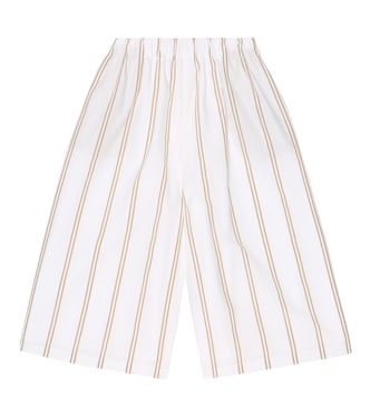 Striped cotton culottes | Brunello Cucinelli Kids