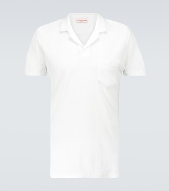 Terry toweling cotton polo shirt | Orlebar Brown