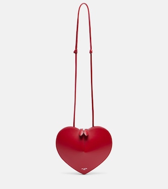 Cœur S号皮革单肩包 | Alaïa