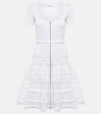 Zipped knit minidress | Alaïa