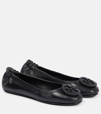 Ballerinas Minnie aus Leder | Tory Burch