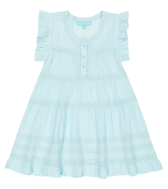 Baby Rebekah embroidered cotton minidress | Melissa Odabash Kids