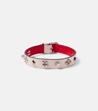 Loubicollar Small leather dog collar | Christian Louboutin