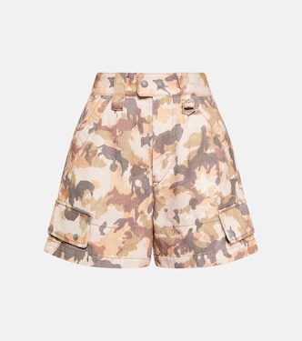 Eliano high-rise denim shorts | Isabel Marant