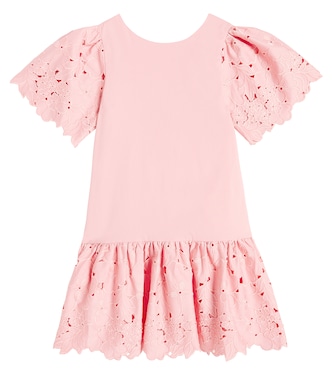 Embroidered cotton dress | Tartine et Chocolat