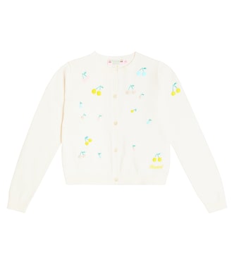 Toesie embroidered cotton cardigan | Bonpoint