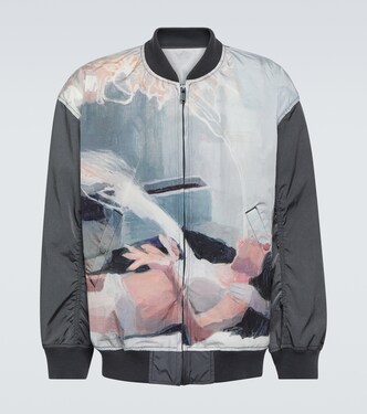 x Helen Verhoeven printed bomber jacket | Undercover