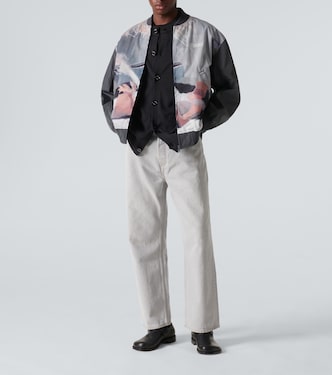 x Helen Verhoeven printed bomber jacket in grey - Undercover