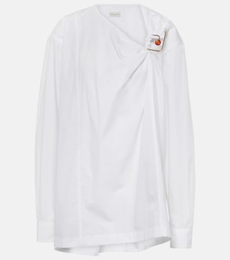 Embellished cotton poplin blouse | Dries Van Noten