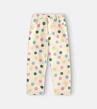 Happy Place printed cotton pants | The New Society