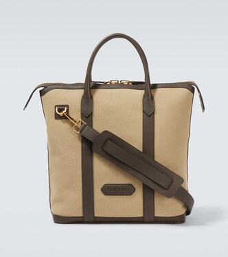 Buckley East West canvas tote bag | Tom Ford