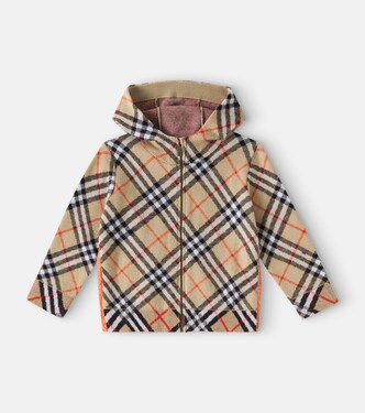 Burberry Check wool jacket | Burberry Kids
