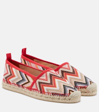 Espadrilles Elle aus Häkelstrick | Missoni