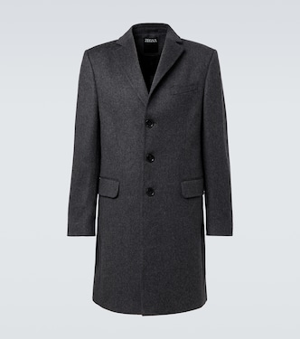 Wool and cashmere-blend coat | Zegna