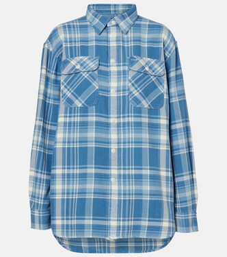 Plaid cotton twill shirt | Polo Ralph Lauren