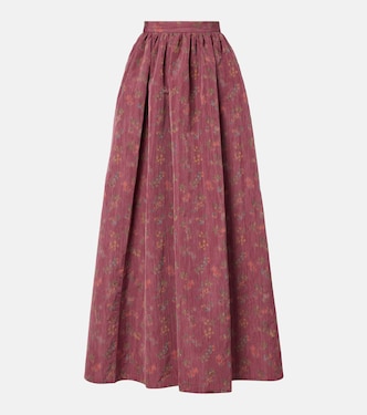 Morgaine floral maxi skirt | Markarian