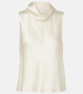 Barb satin top | Leset