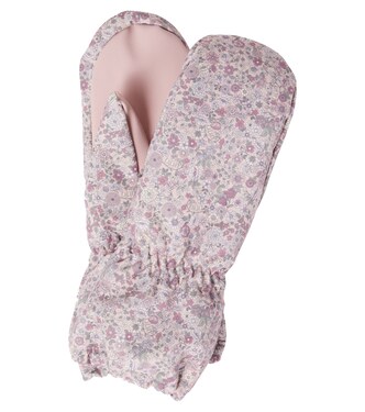 Monta floral mittens | Wheat