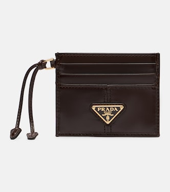 Leather card holder | Prada