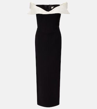 Jacqueline off-shoulder midi dress | The New Arrivals Ilkyaz Ozel