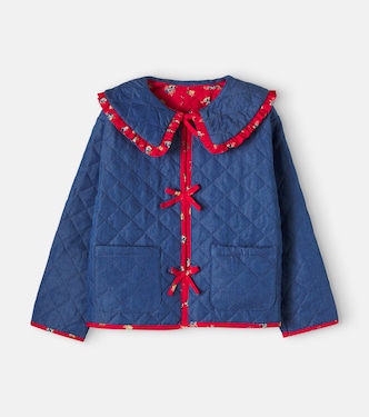 Amapola reversible quilted cotton jacket | The New Society