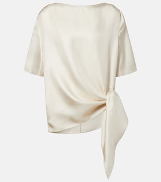 Top Mano aus Seidensatin | Loulou de Saison