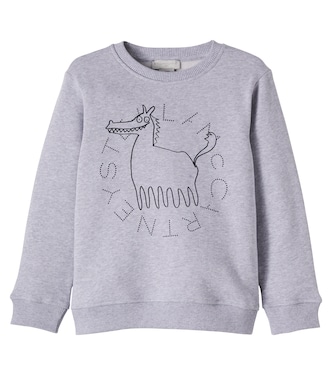 Baby Sweatshirt aus Baumwoll-Jersey | Stella McCartney Kids