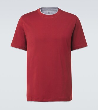 Camiseta de jersey de algodón | Brunello Cucinelli