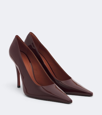 Felicia patent leather pumps | Amina Muaddi